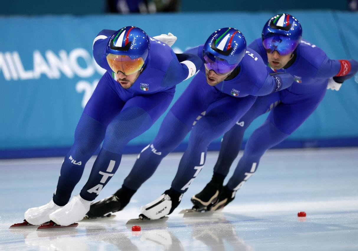 Die Azzurri sind ein eingespieltes Team. © ANSA / ROBERT GHEMENT