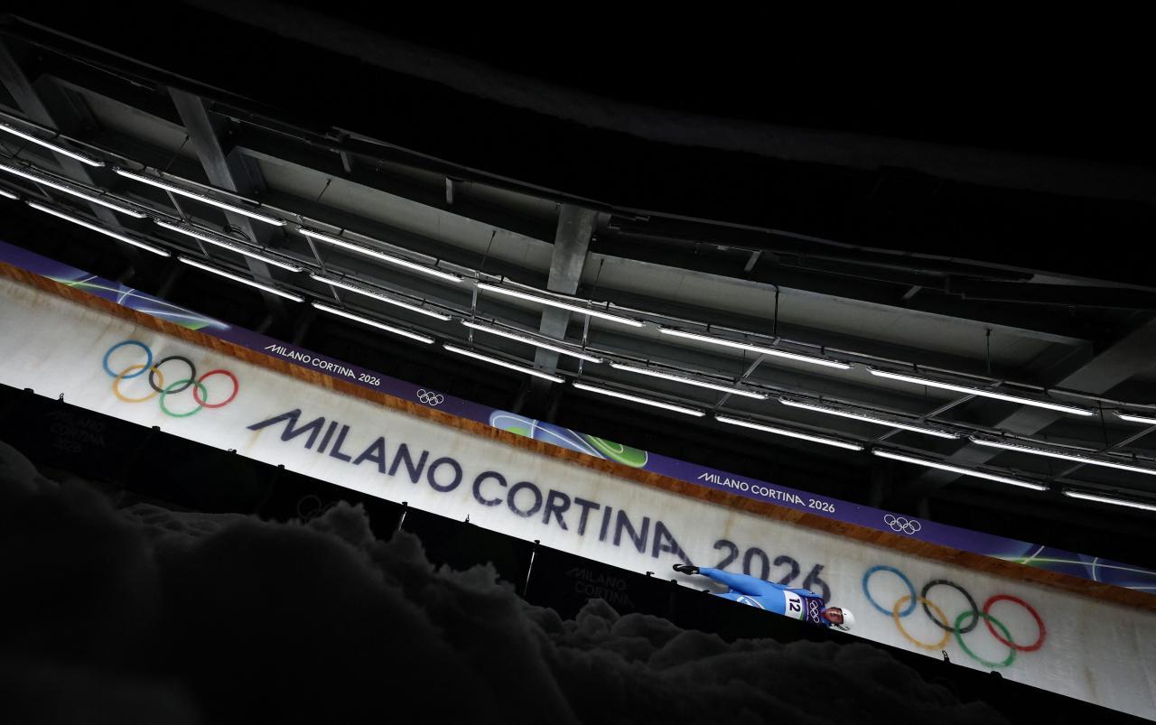 Dominik Fischnaller in Aktion. © APA/afp / FRANCK FIFE