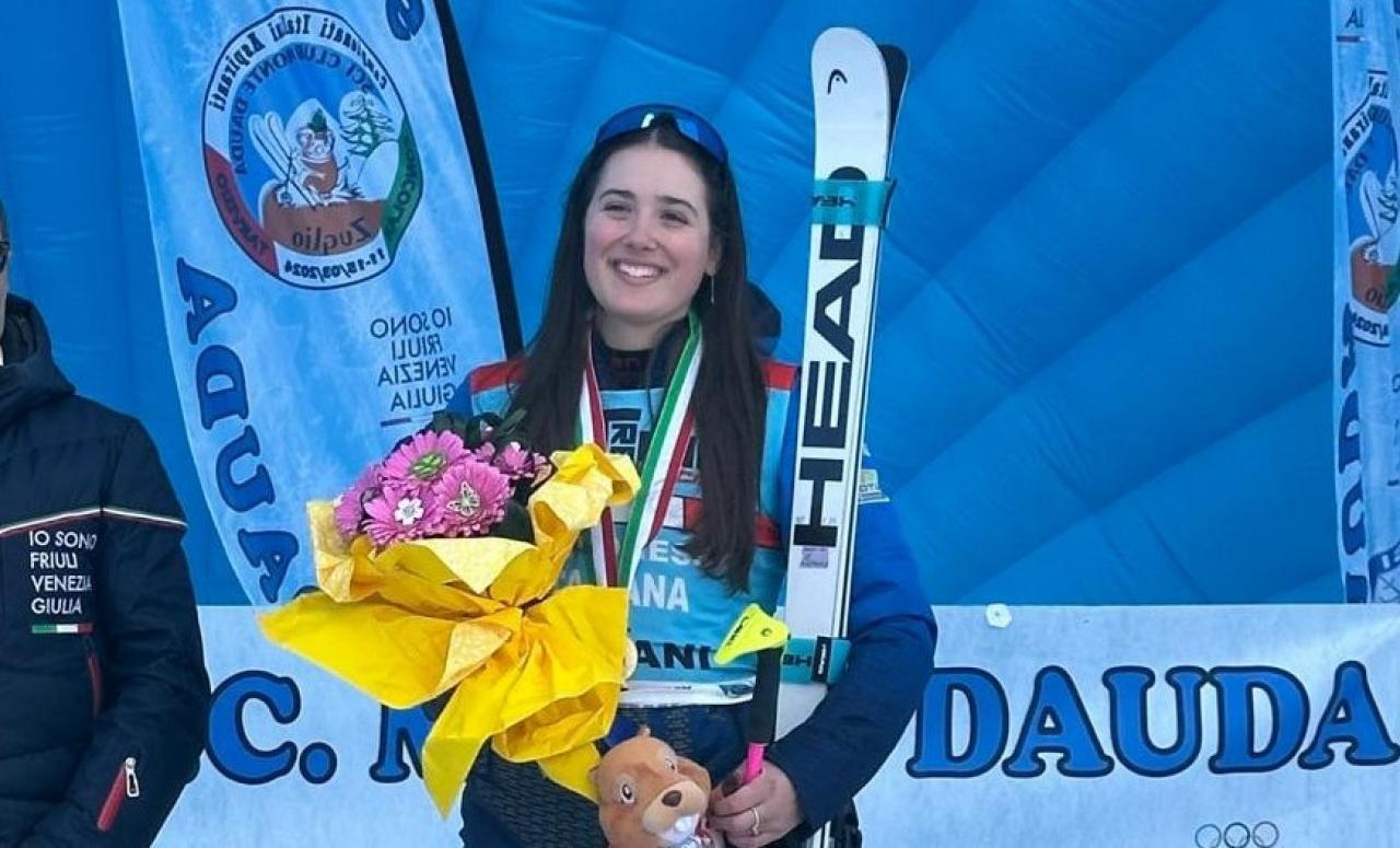 Eine der Italienmeisterinnen: Nadine Trocker