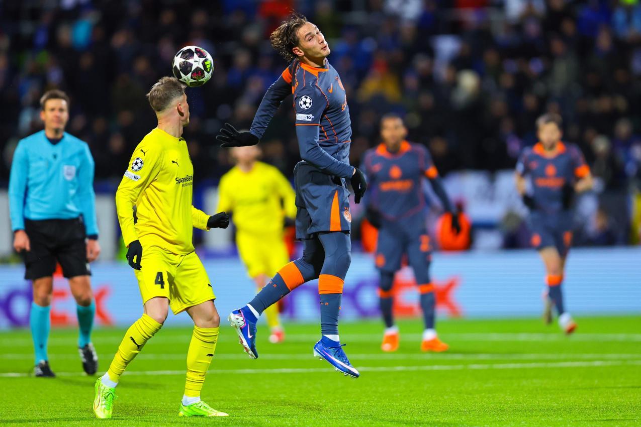 Er war noch der Beste bei Inter: Pio Esposito. © ANSA / THOMAS ANDERSEN