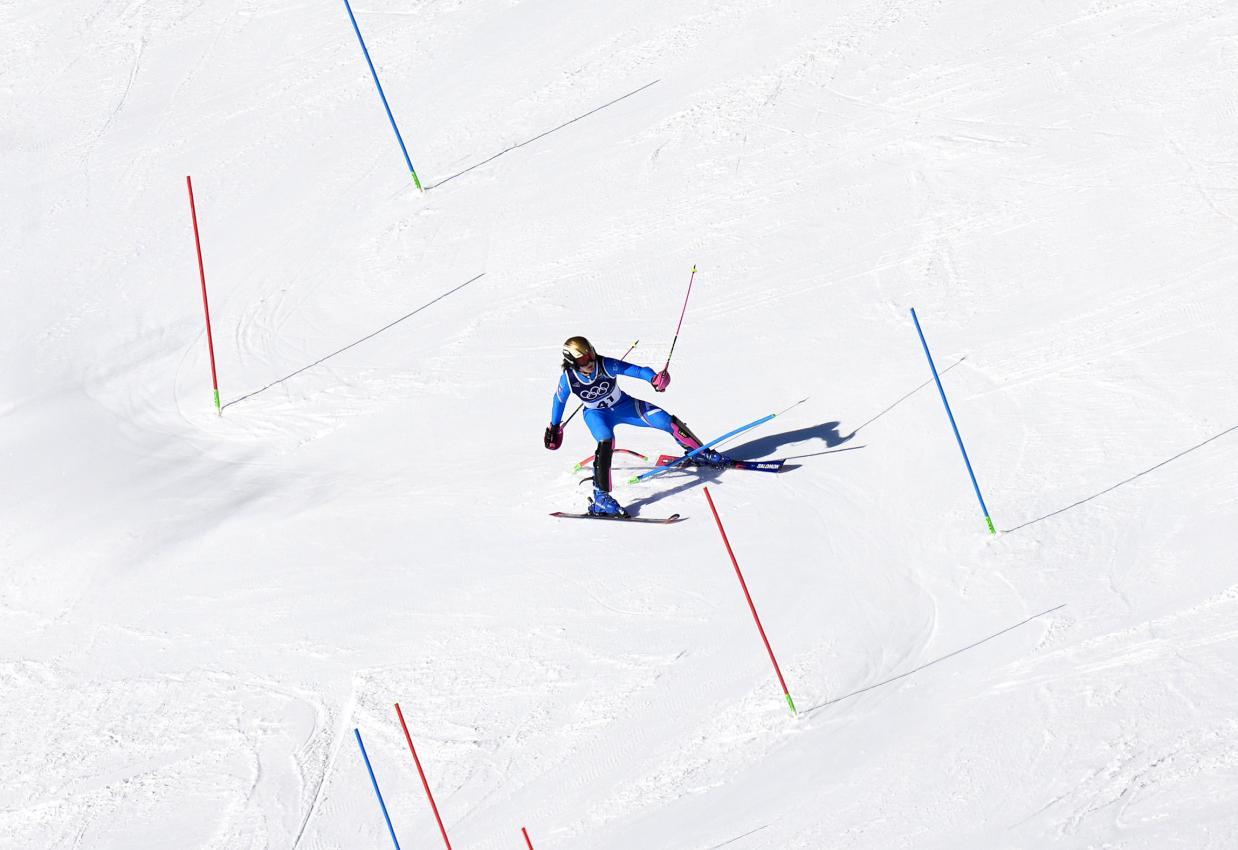 Hier ist Anna Trocker ausgeschieden.