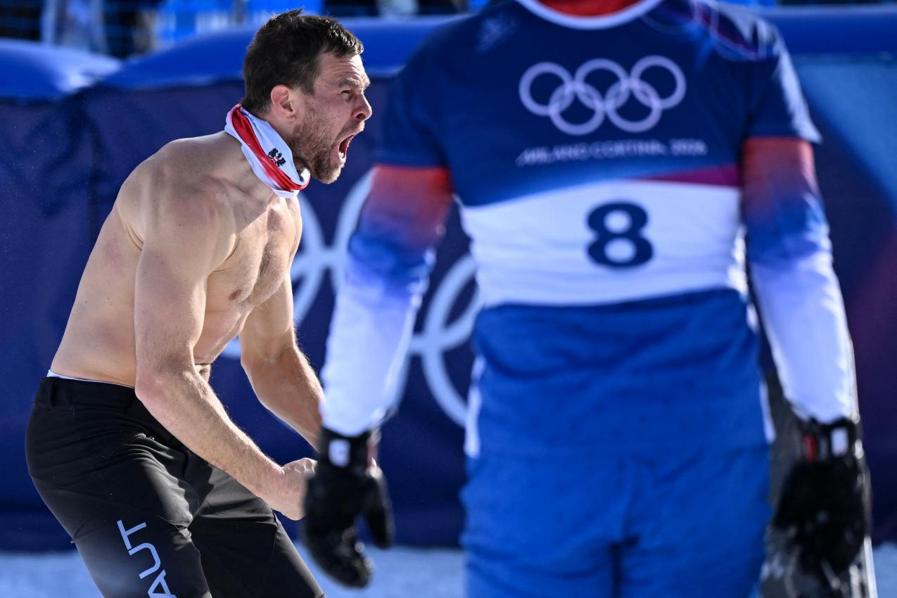 Holte die erste Goldene für Österreich: Benjamin Karl. © APA/afp / KIRILL KUDRYAVTSEV