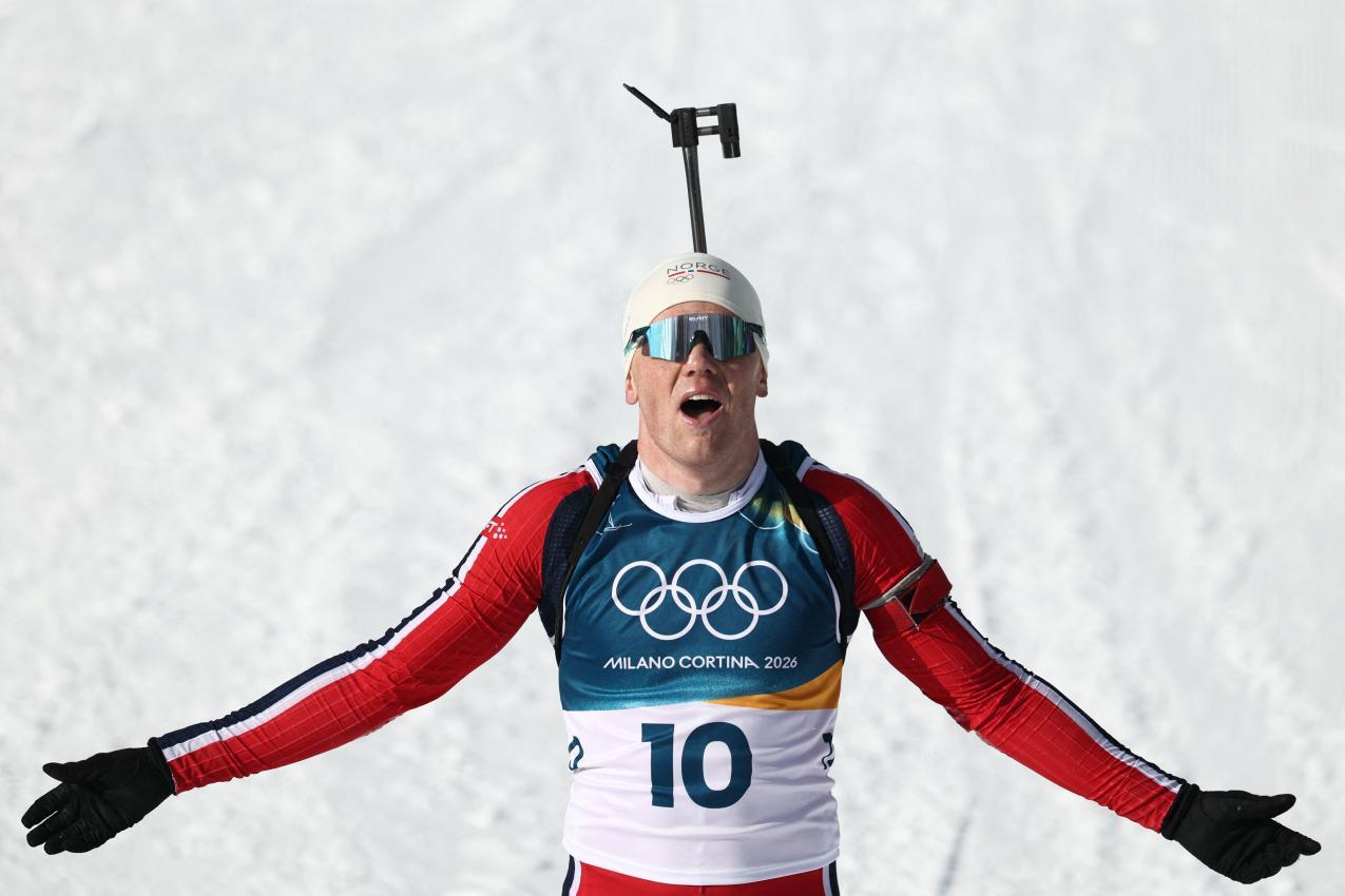 Johannes Dale-Skjevdal holte Gold. © APA/afp / FRANCK FIFE