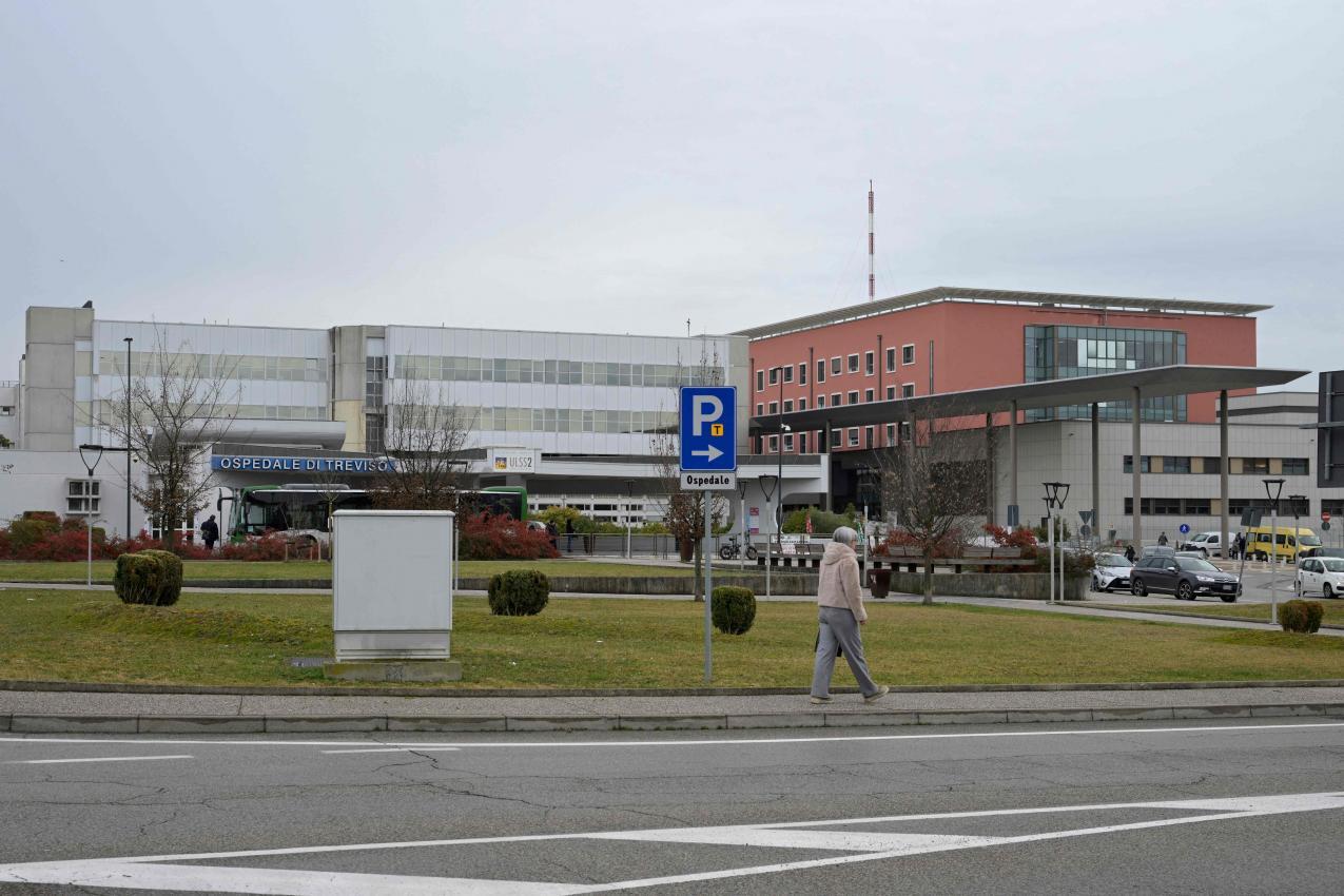 Lindsey Vonn wurde in Treviso operiert. © APA/afp / ANDREA PATTARO