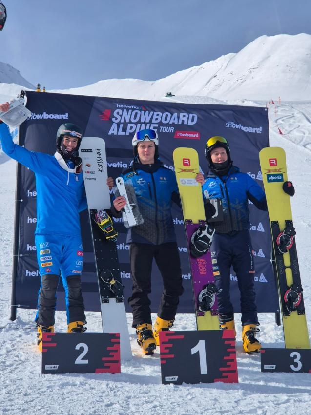 Manuel Haller, Kevin Crazzolara und Tobias Mutschlechner standen in Lenzerheide allesamt am Podest.