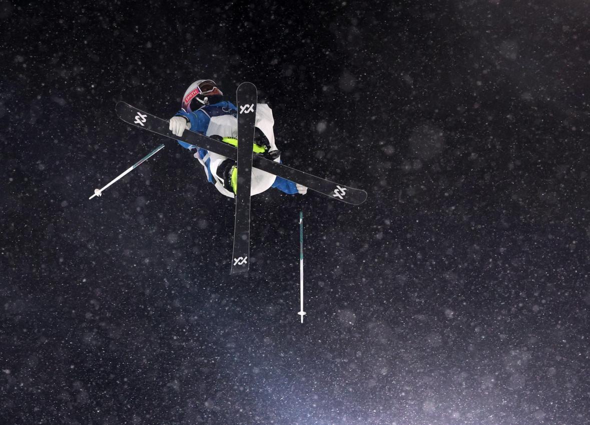 Maria Gasslitter landete auf dem 9. Platz. © ANSA / SERGEI ILNITSKI