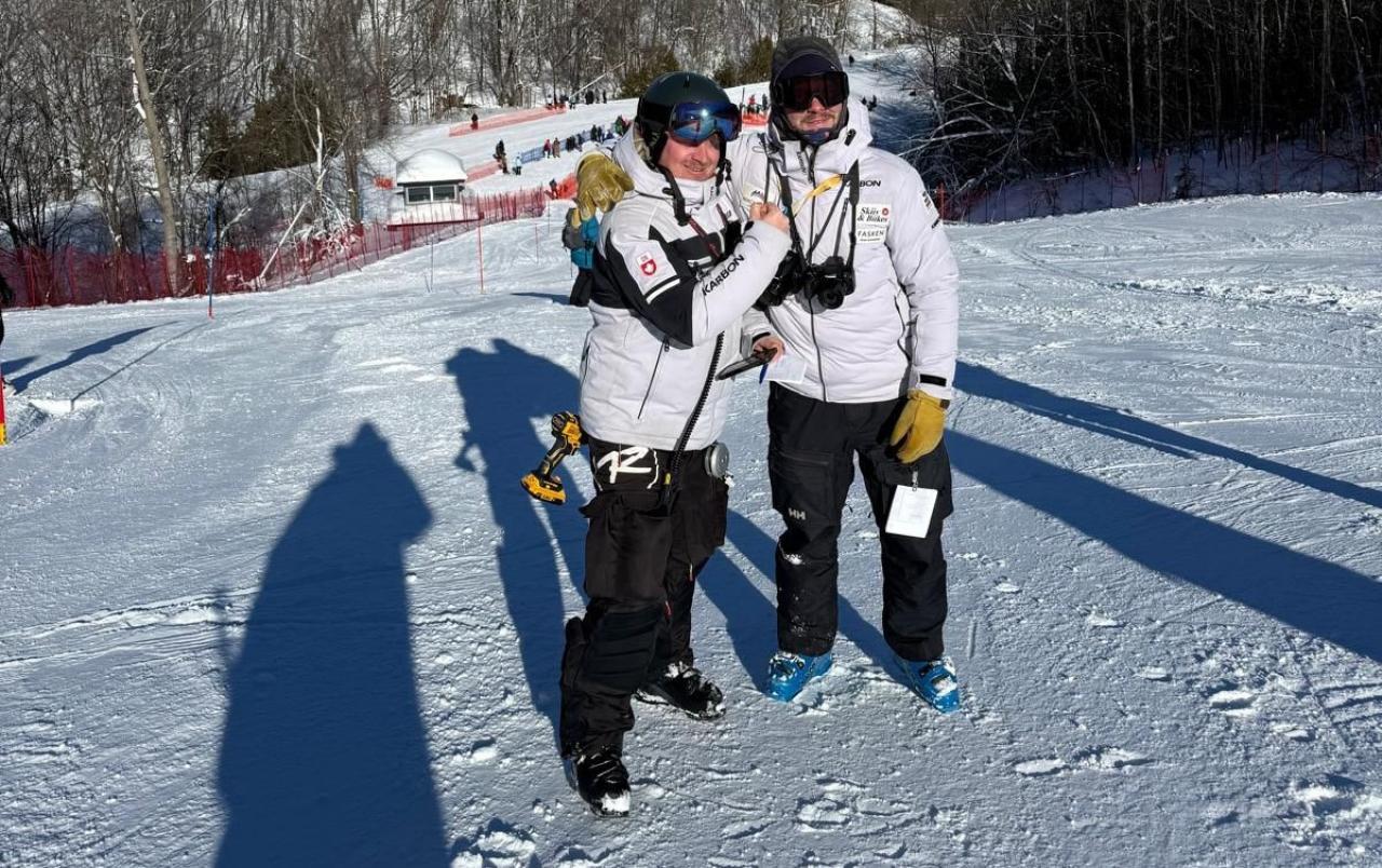 Mattia Cason (rechts) ist jetzt Trainer.