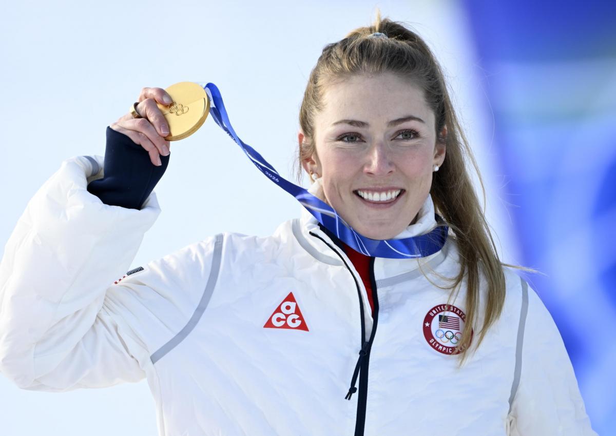 Mikaela Shiffrin holte die Goldmedaille. © ANSA / DANIEL DAL ZENNARO