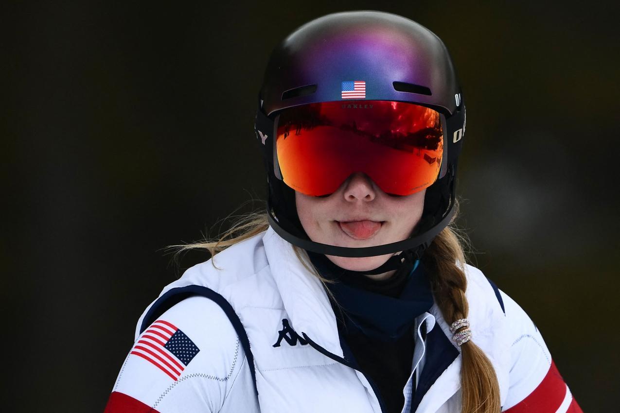 Mikaela Shiffrin will in Cortina d'Ampezzo Gold holen. © APA/afp / MARCO BERTORELLO