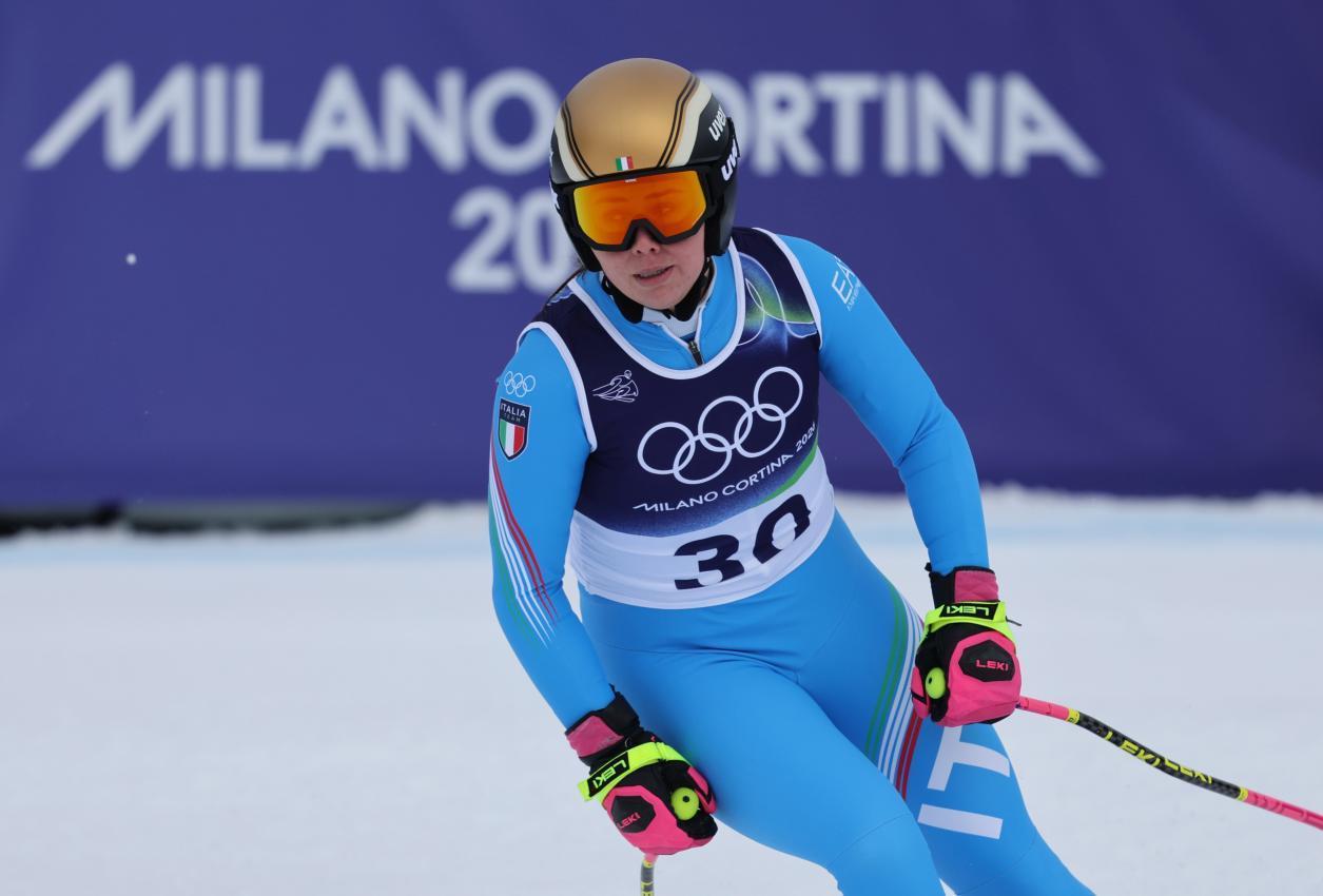 Nadia Delago muss am Sonntag zuschauen. © FELICE CALABRO' / Felice Calabro'