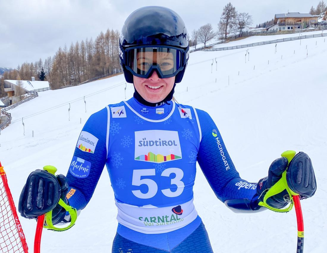 Nora Damian feierte ihr Debüt im Europacup.