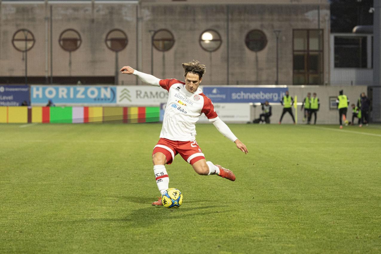 Simone Davi in Aktion. © FC Südtirol