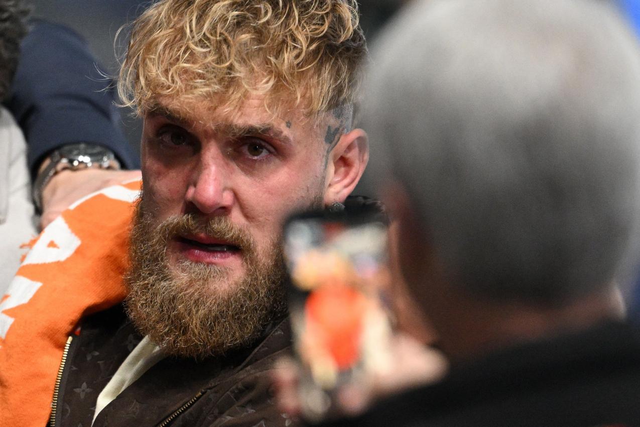 US-Inlfuencer und Boxer Jake Paul ist der Partner von Jutta Leerdam. © APA/afp / DANIEL MUNOZ