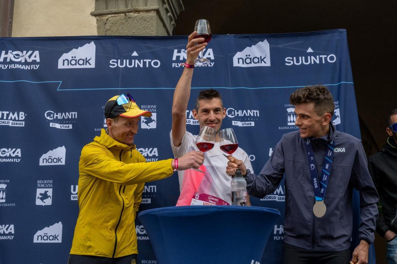 Andreas Reiterer (links) feiert den Podestplatz. © Matthias Alber