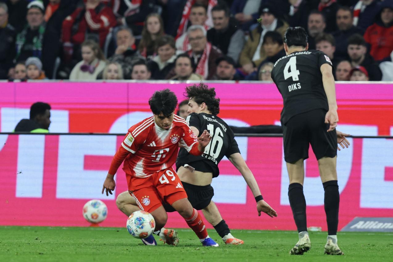 Bayern schlug Gladbach glasklar. © APA/afp / ALEXANDRA BEIER