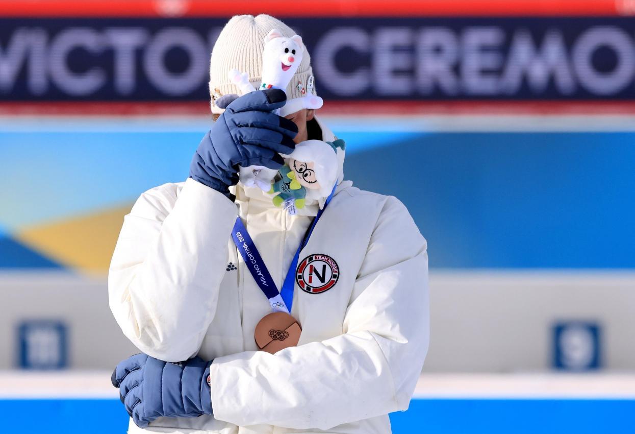 Bei Olympia beichtete Laegreid seinen Seitensprung. © ANSA / PIERRE TEYSSOT