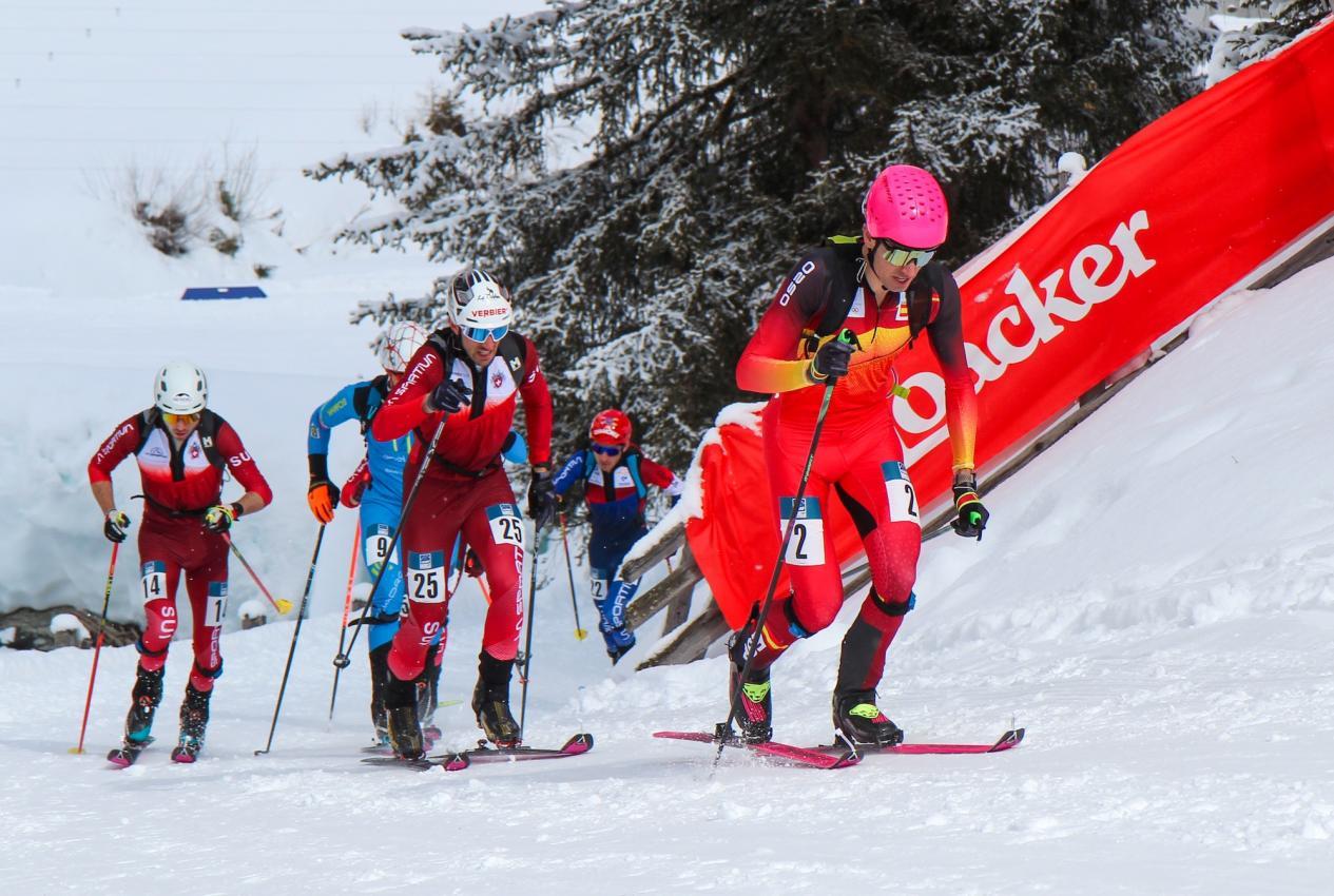 Cardona Coll (rechts) lief vorne weg. © Sportissimus