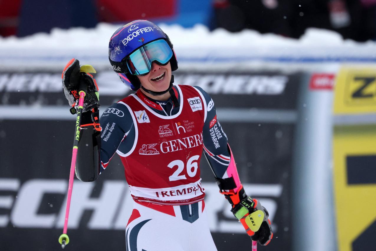 Clara Direz verabschiedet sich von der Ski-Bühne. © GETTY IMAGES NORTH AMERICA / EZRA SHAW