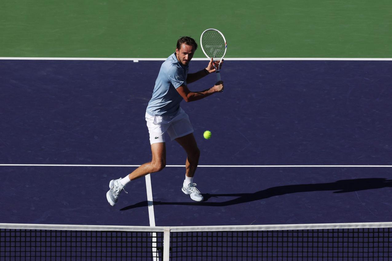 Daniil Medvedev ist Sinners Finalgegner. © APA / MATTHEW STOCKMAN