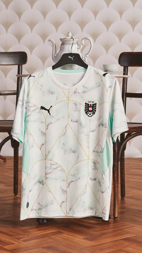 Das neue Auswärtstrikot des ÖFB. © APA / UNBEKANNT