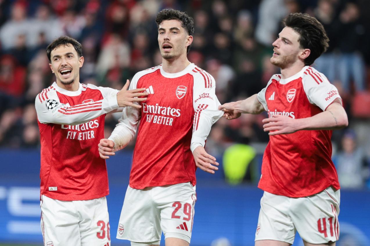 Der FC Arsenal ist gegen Bayer Leverkusen unter Druck. © ANSA / CHRISTOPHER NEUNDORF
