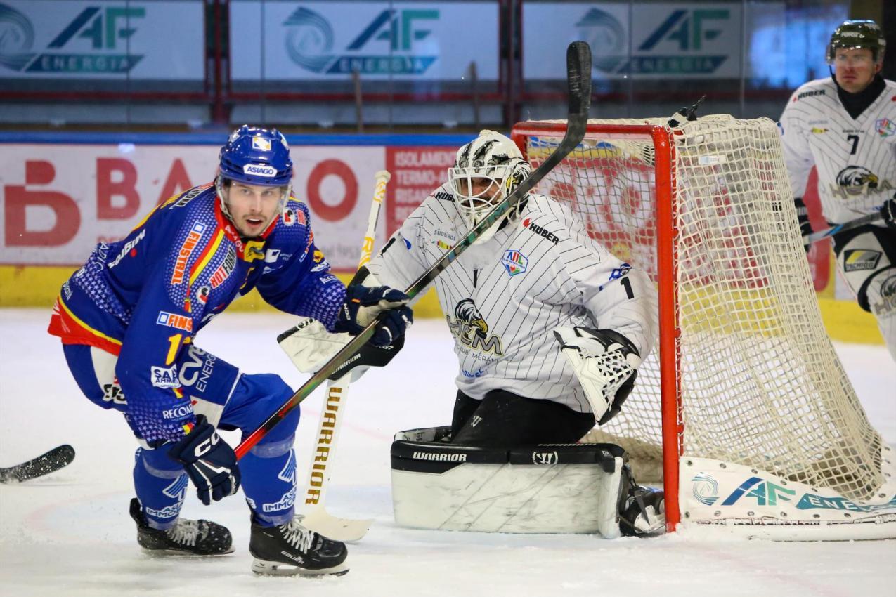 Der HC Asiago zeigte Meran seine Grenzen auf. © HC Asiago