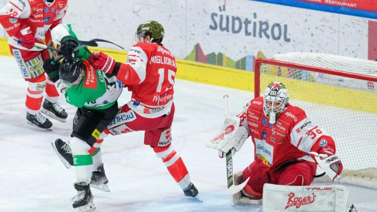 Der HC Bozen trifft am Dienstag zuhause auf Olimpija Ljubljana. © Vanna Antonello