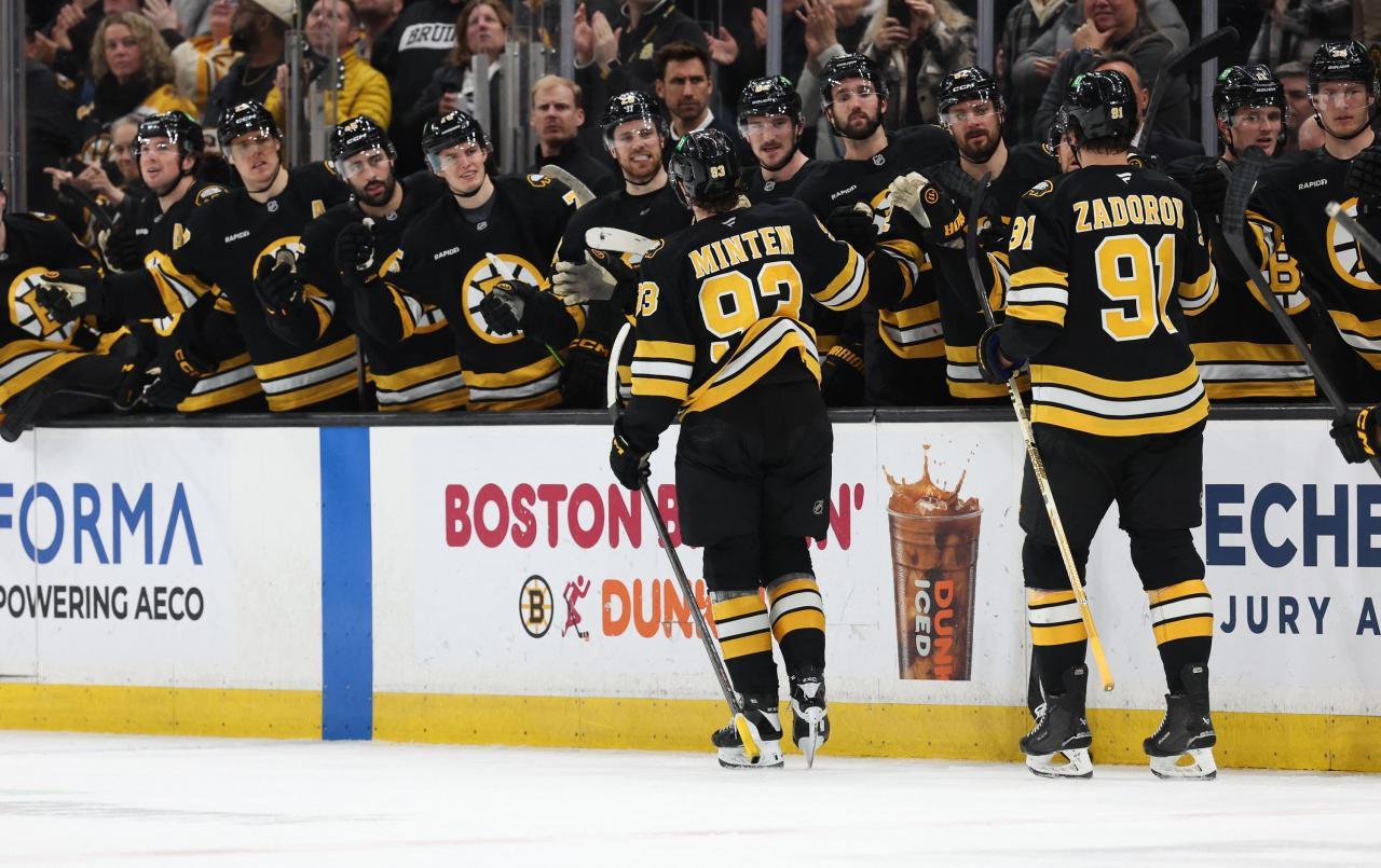 Die Boston Bruins haben ein Ausrufezeichen gesetzt. © APA / RICH GAGNON