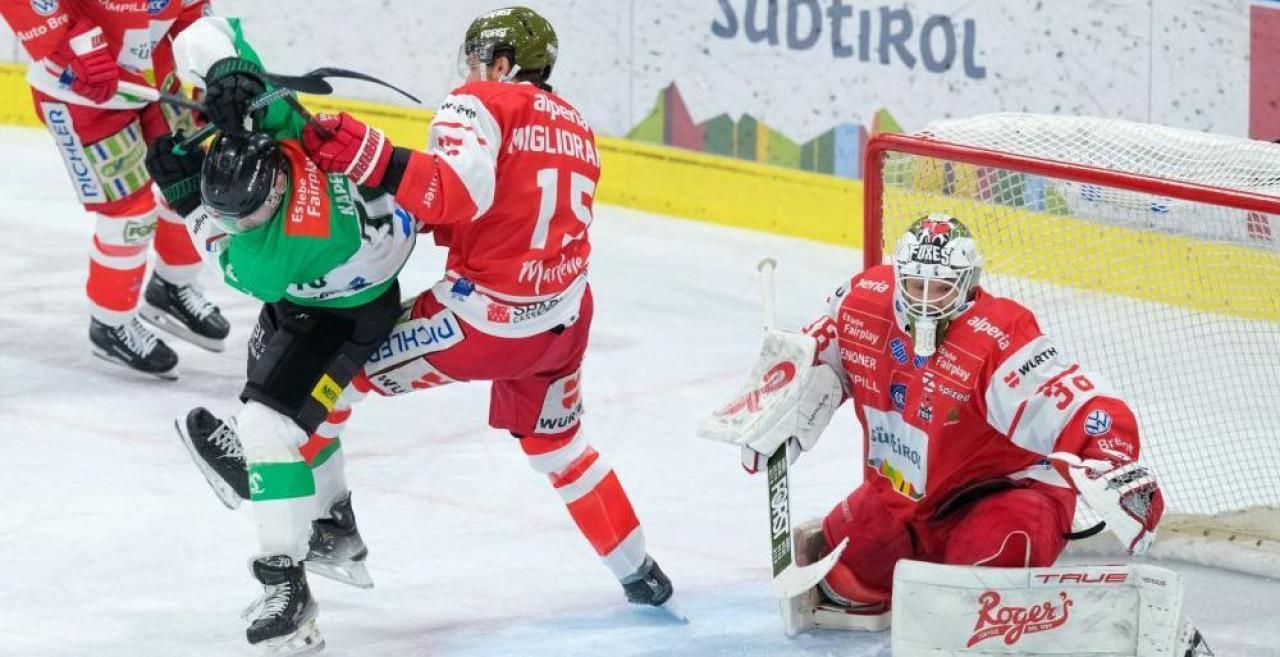 Enrico Miglioranzi und Co. haben Ljubljana in dieser Saison in vier Spielen zwei Mal aus dem Weg geräumt, gegen Pustertal stehen ihnen drei Siege zu Buche.
