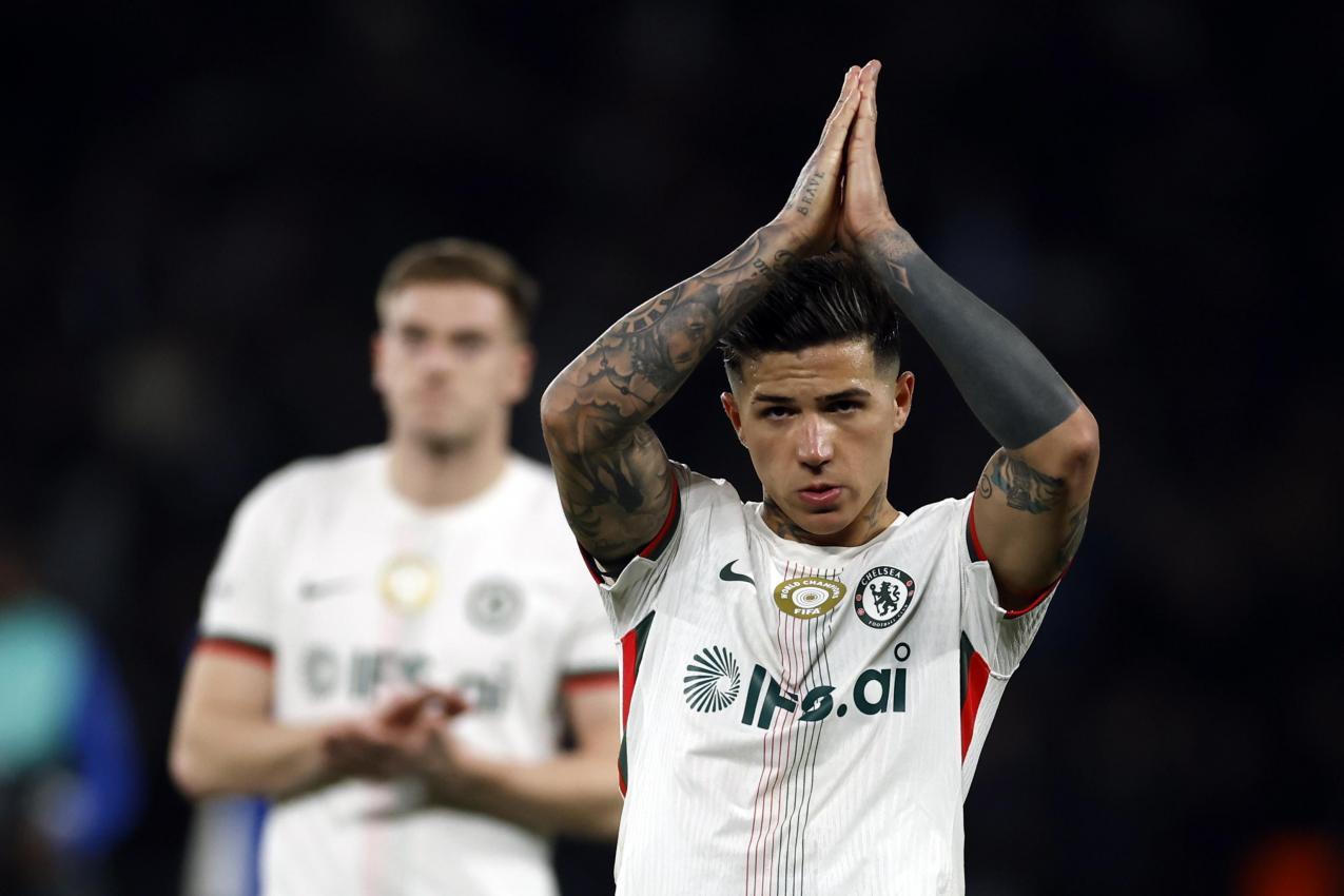 Enzo Fernández und Co. gehen mit einer odentlichen Hypothek ins Rückspiel. © ANSA / YOAN VALAT