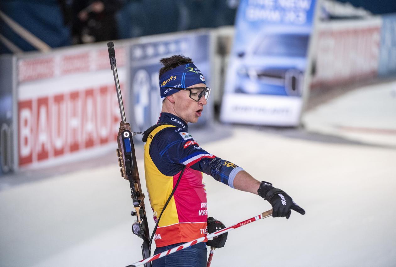 Eric Perrot war nicht zu schlagen. © ANSA / Kimmo Penttinen