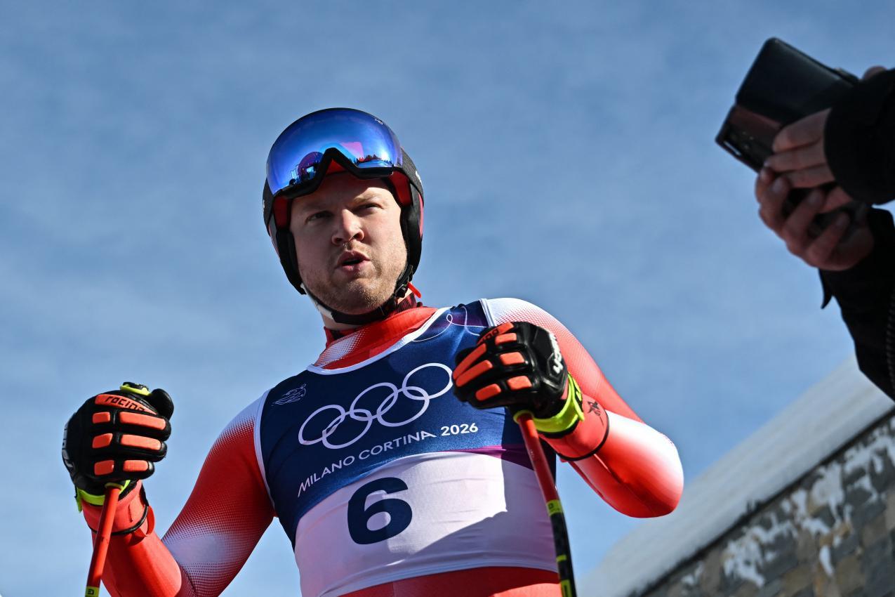 Für Hintermann war es das. © APA/afp / FABRICE COFFRINI