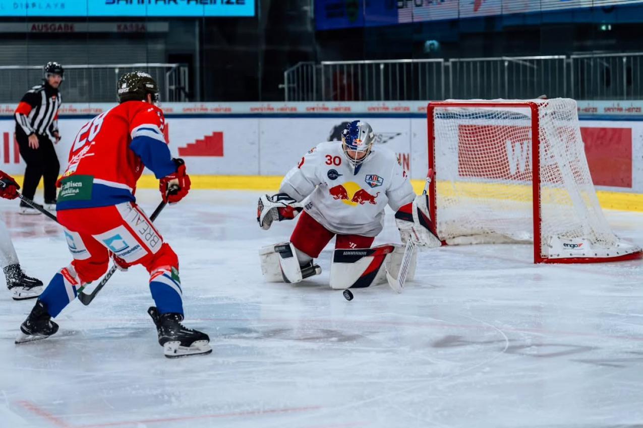 Gröden spielt gegen Salzburg. © Instagram / mackingerphotography
