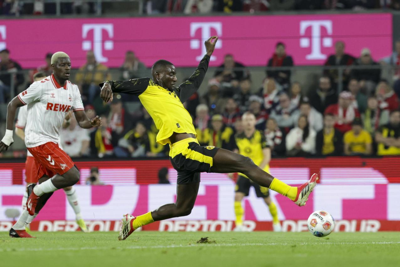 Guirassy erzielte das 1:0. © ANSA / CHRISTOPHER NEUNDORF