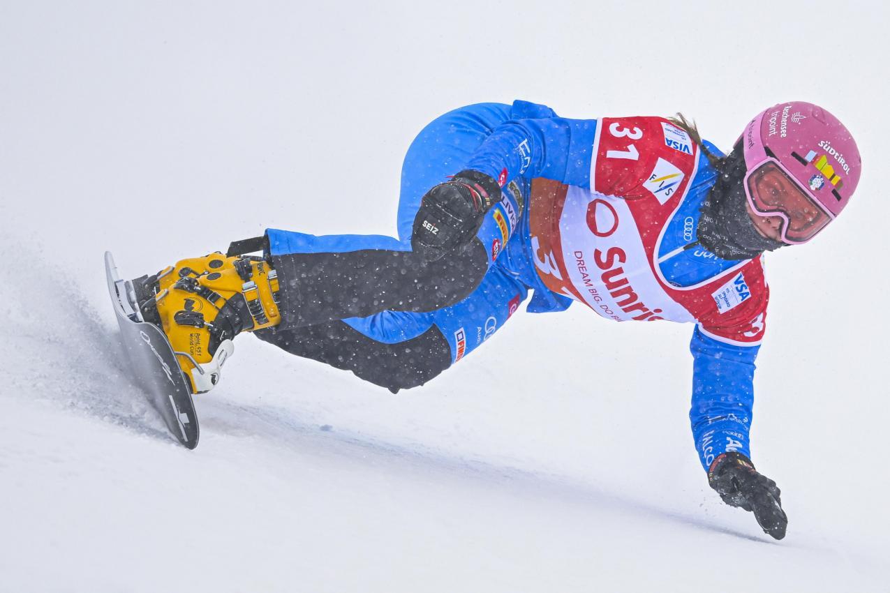 Jasmin Coratti fuhr ein ganz starkes Rennen. © ANSA / GIAN EHRENZELLER