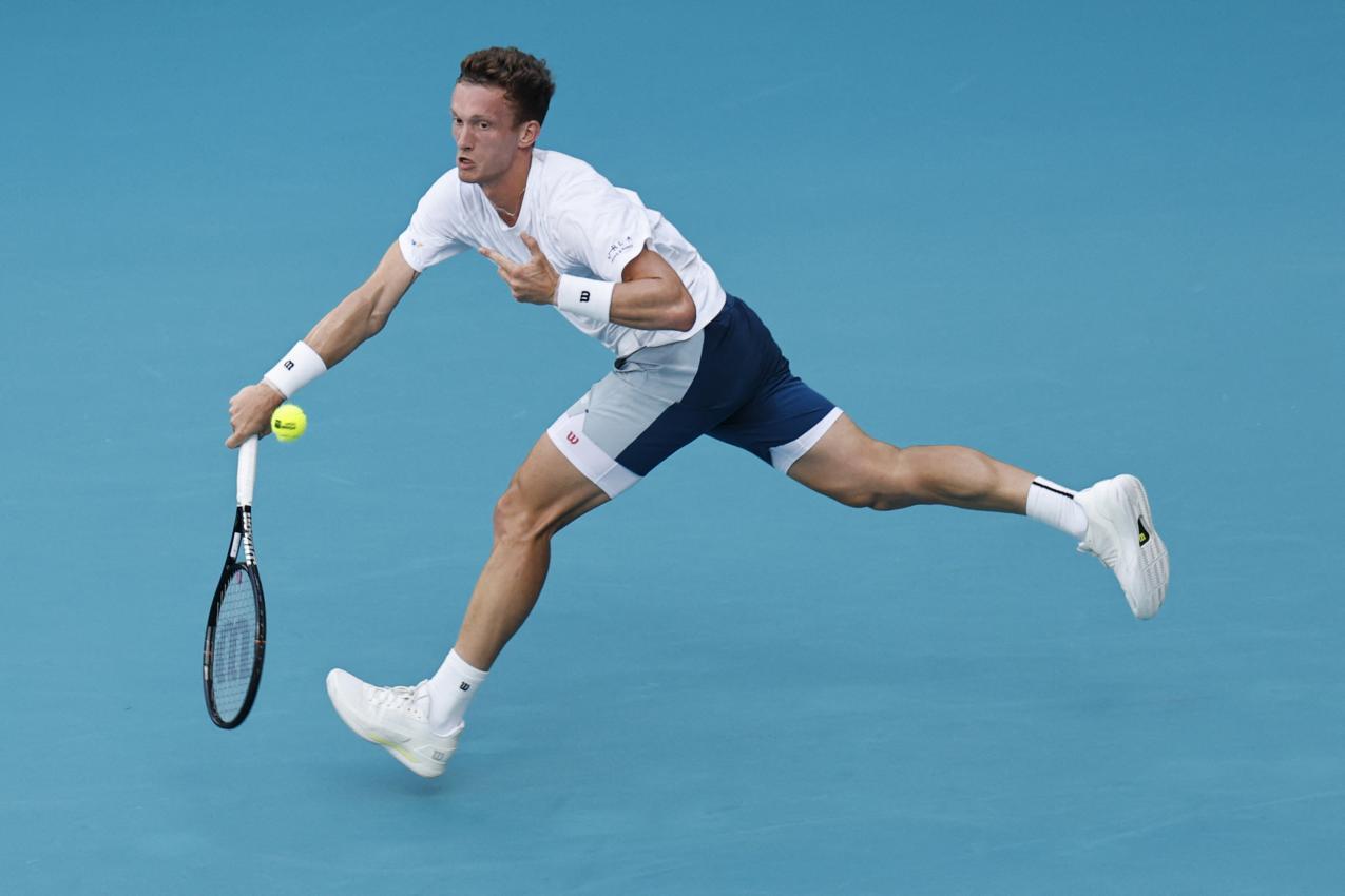 Jiri Lehecka steht erstmals in einem Masters-1000-Finale. © APA / CARMEN MANDATO