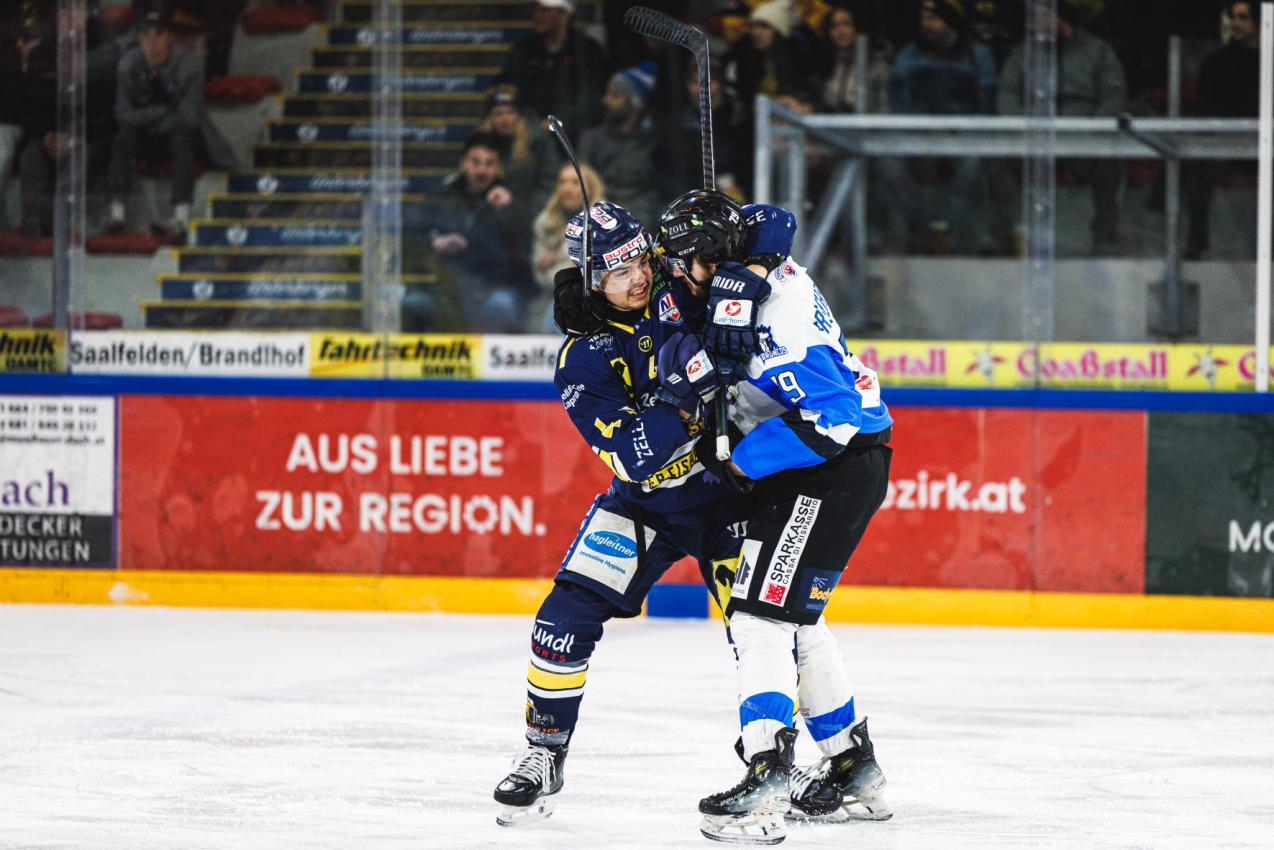 Jonas Kerschbaumer im Zweikampf mit Kele Steffler. © Radlwimmer / EKZ