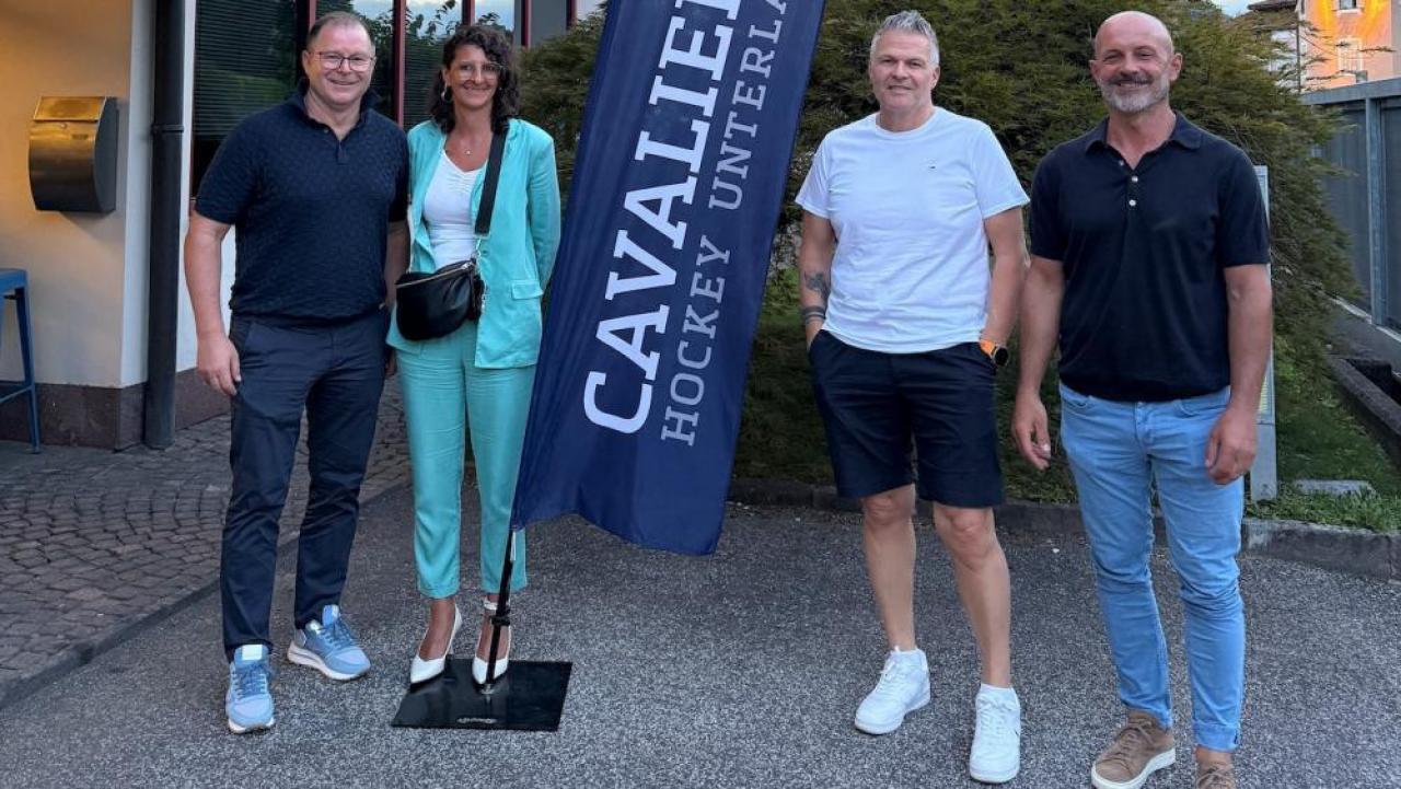 Karl Pichler (links) sieht optimistisch in die Zukunft der Cavaliers. © social