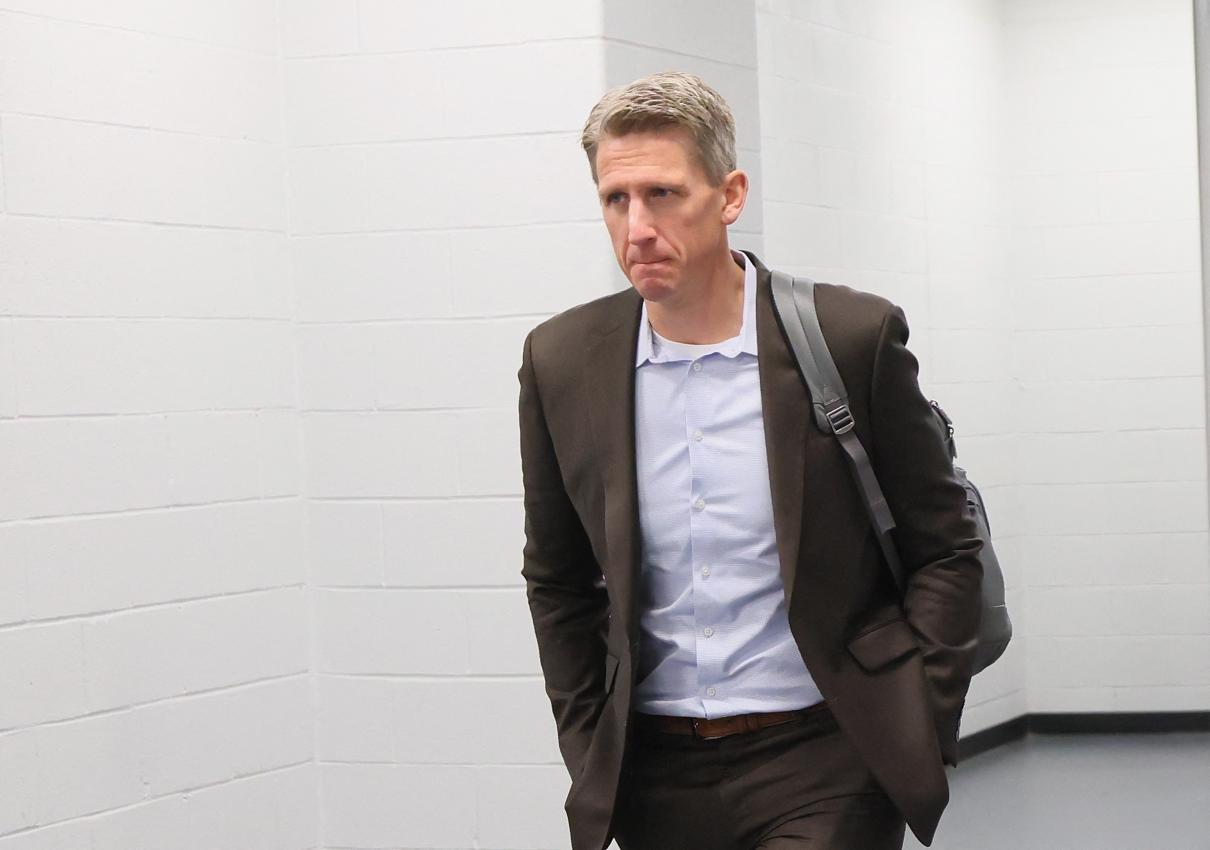 Kris Knoblauch, Trainer der Edmonton Oilers. © GETTY IMAGES NORTH AMERICA / BRUCE BENNETT