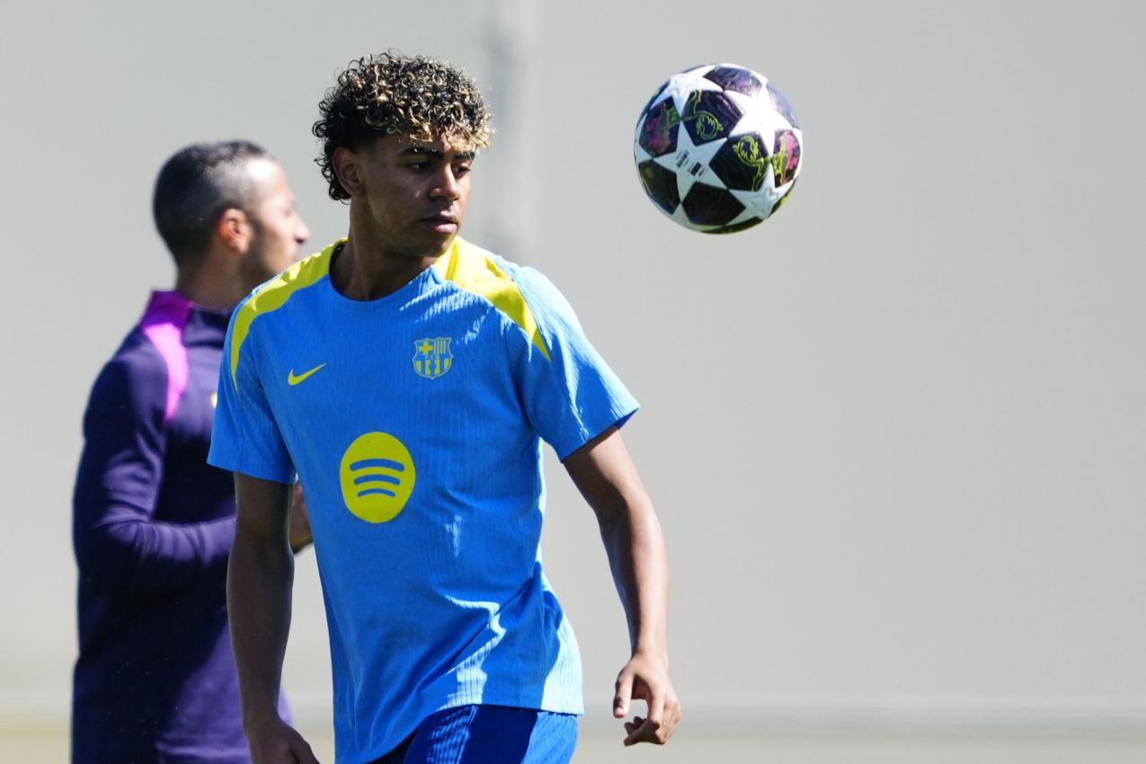 Lamine Yamal wird wieder in die Trickkiste greifen müssen. © ANSA / ALEJANDRO GARCIA