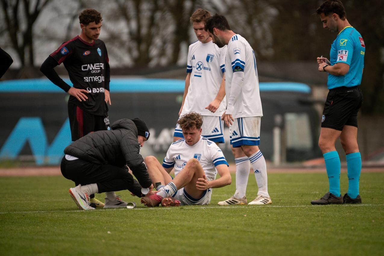 Luca Polli ist für das Heimspiel gegen Clodiense fraglich. © P. Schwienbacher