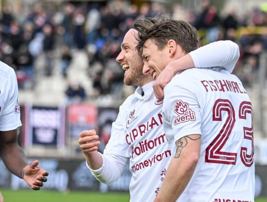 Manuel Fischnaller (rechts) traf doppelt für Ravenna.