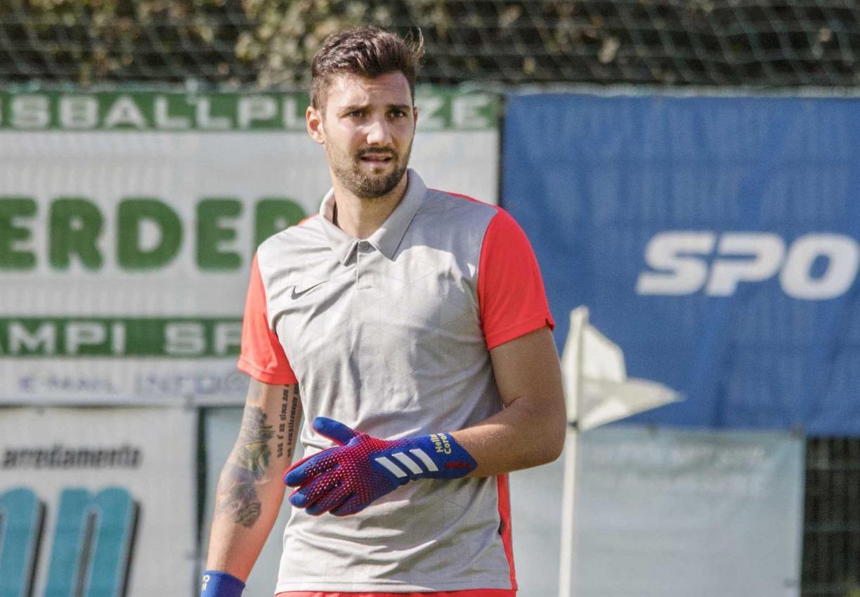 Marco Mittermair, Torhüter von Bruneck. © A. Giacomelli