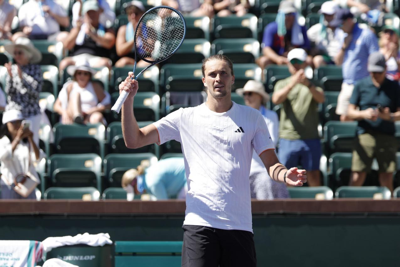 Nun trifft Zverev auf Sinner. © ANSA / JOHN G. MABANGLO