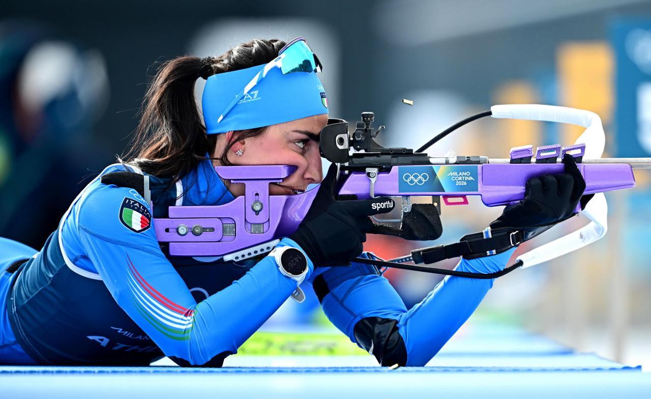 Rebecca Passler mischt wieder in der Biathlon-Elite mit. © ANSA / MARTIN METELKO
