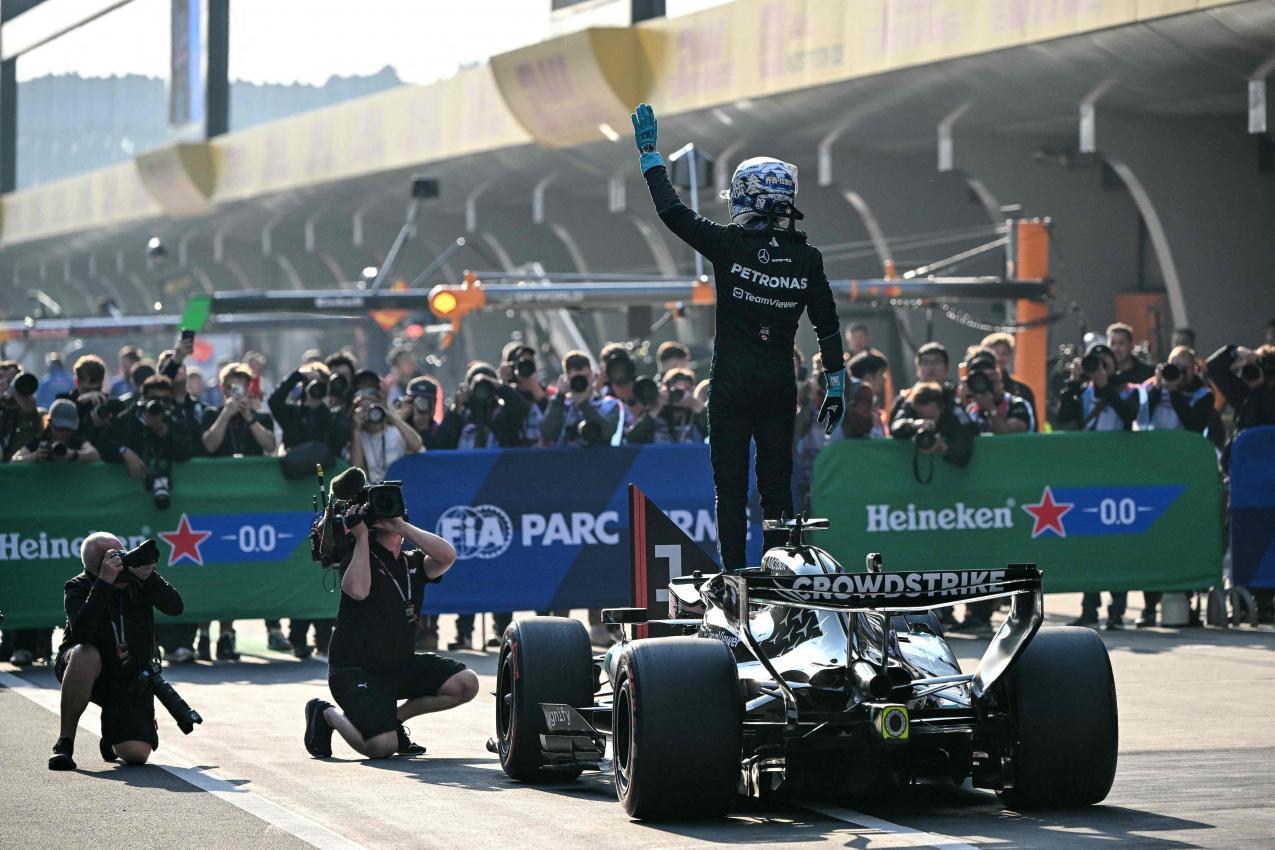 Russell dominierte. © APA/afp / GREG BAKER