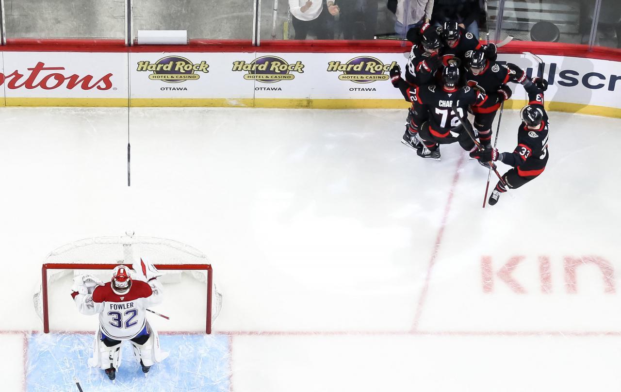 So jubelt Ottawa über einen Treffer, am Ende gab es jedoch eine Niederlage. © APA / CHRIS TANOUYE/FREESTYLE PHOTO