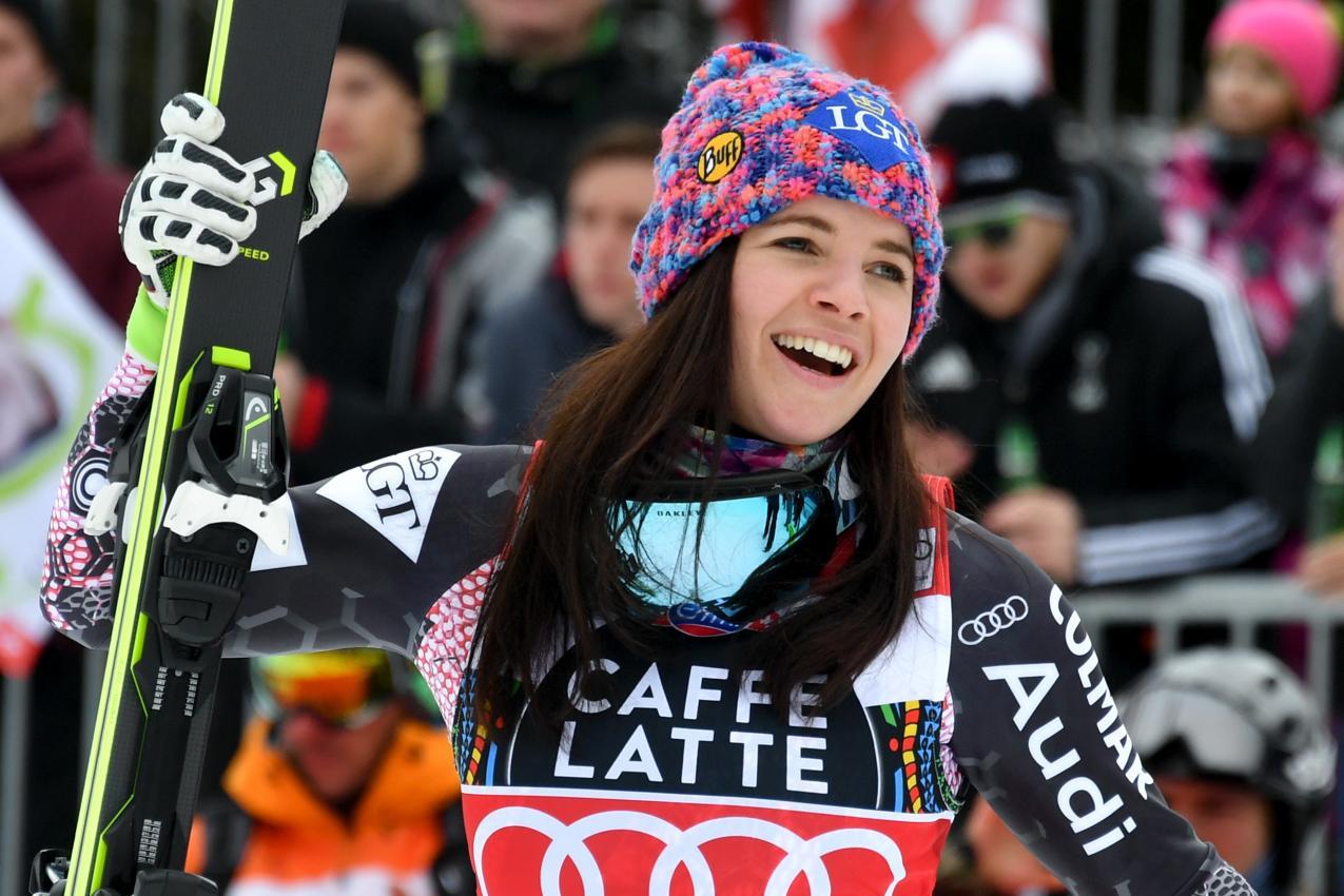 Tina Weirather hat eine erfolgreiche Ski-Karriere hinter sich. © AFP / FABRICE COFFRINI