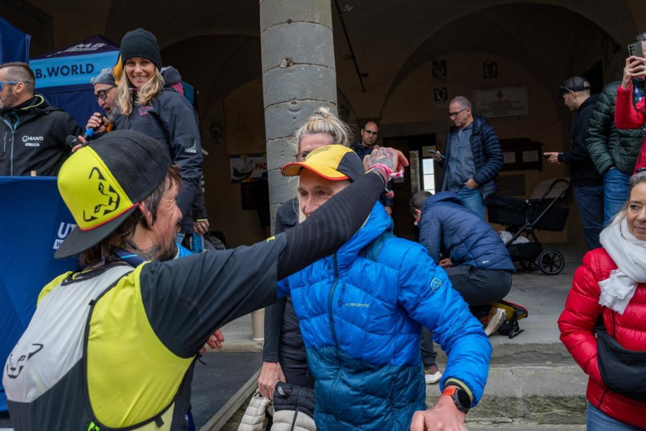 Tobias Geiser und Andreas Reiterer im Ziel. © Matthias Alber