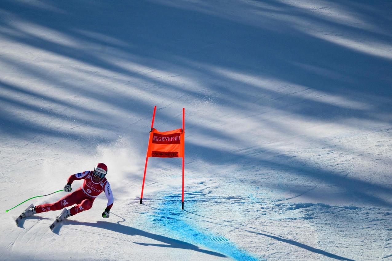Vincent Kriechmayr schnappte Franzoni den Sieg weg. © APA/afp / OLIVIER CHASSIGNOLE